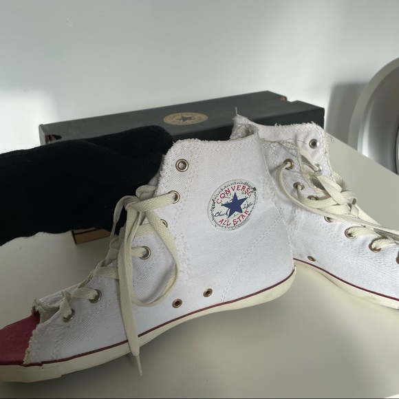 Vintage open toe converse sneakers - Picture 6 of 6